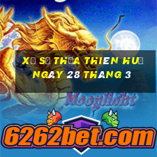 xổ số thừa thiên huế ngày 28 tháng 3