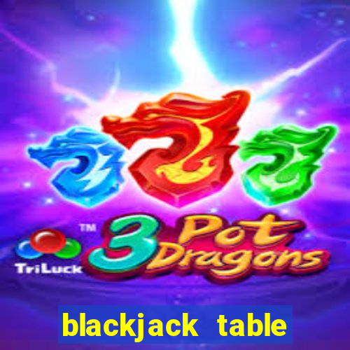 blackjack table card reader