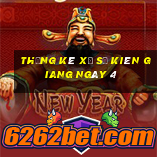 Thống kê Xổ Số kiên giang ngày 4