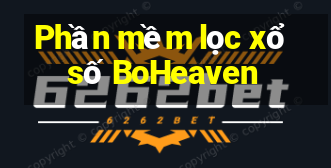 Phần mềm lọc xổ số BoHeaven