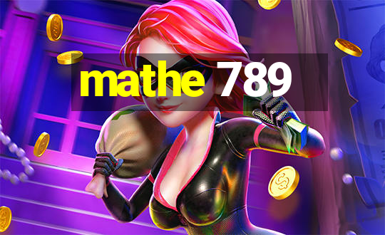 mathe 789