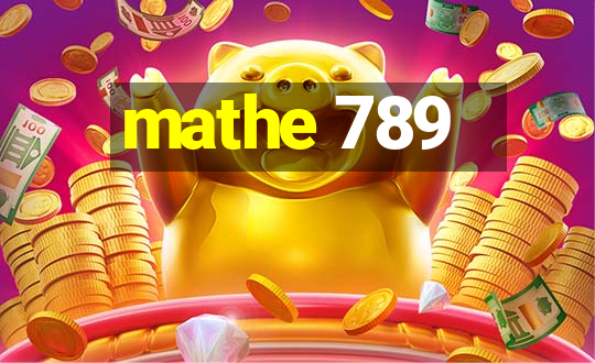 mathe 789