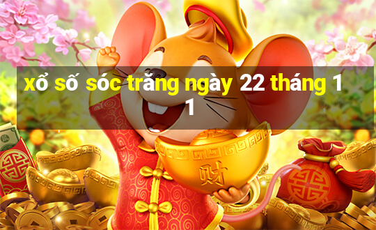 xổ số sóc trăng ngày 22 tháng 11