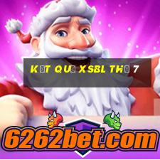 Kết quả XSBL Thứ 7