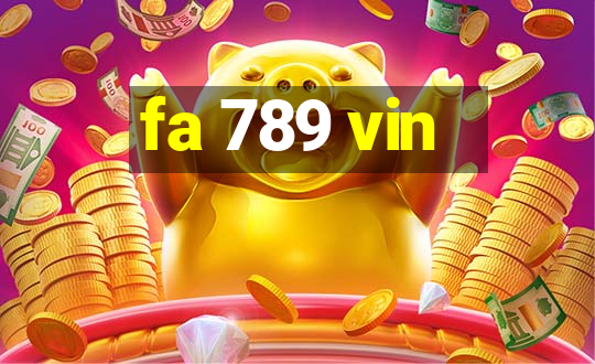 fa 789 vin