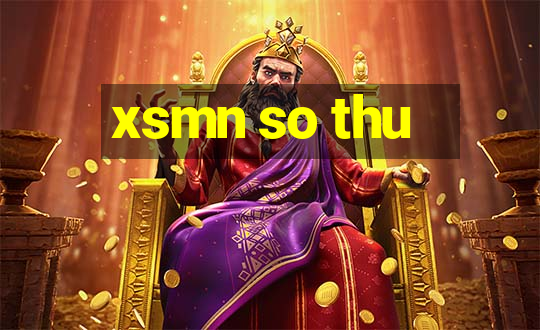 xsmn so thu