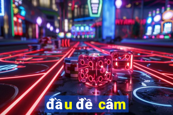 đầu đề câm