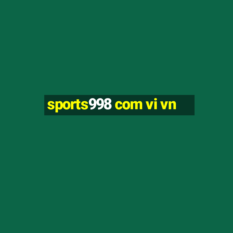 sports998 com vi vn