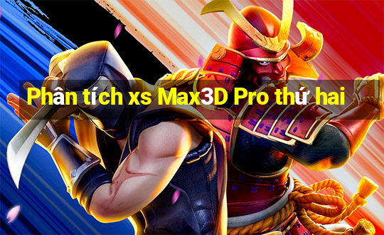 Phân tích xs Max3D Pro thứ hai