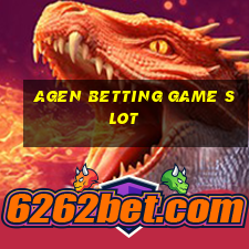 agen betting game slot