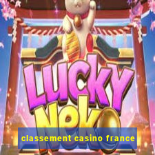 classement casino france