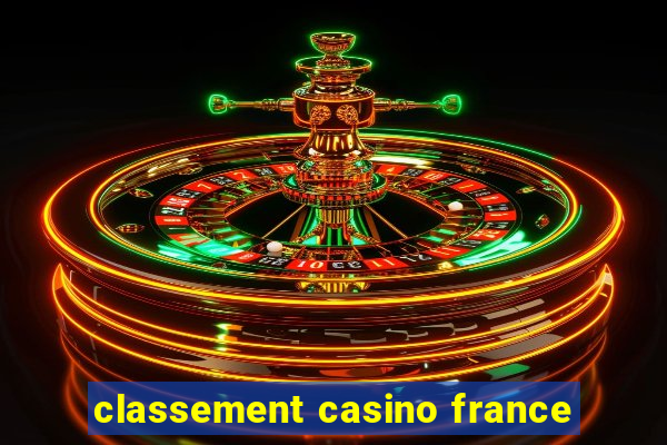 classement casino france