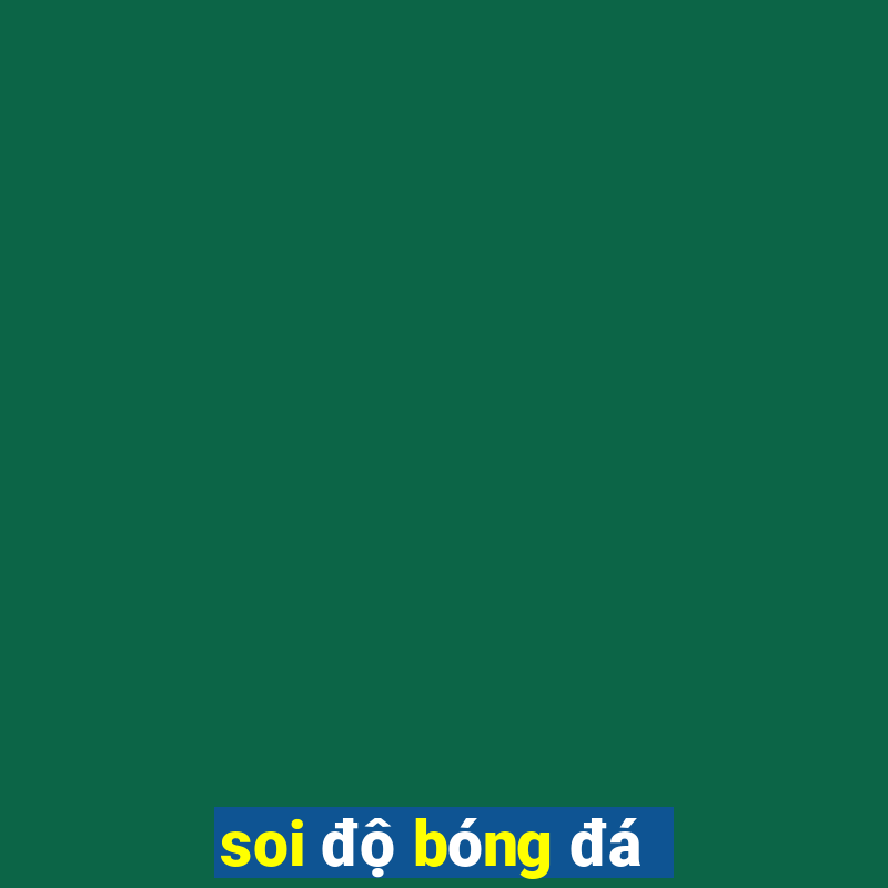 soi độ bóng đá