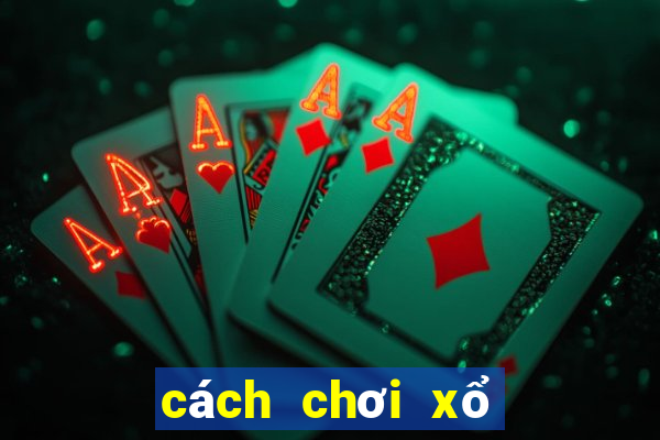 cách chơi xổ số vietlott max 3d