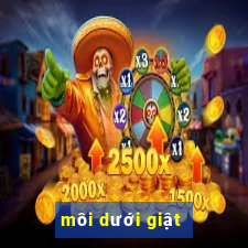 môi dưới giật