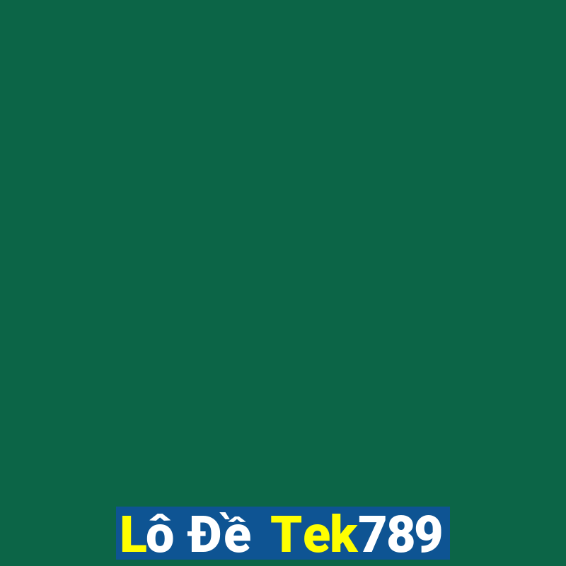 Lô Đề Tek789