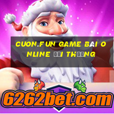 Cuon.Fun Game Bài Online Đổi Thưởng