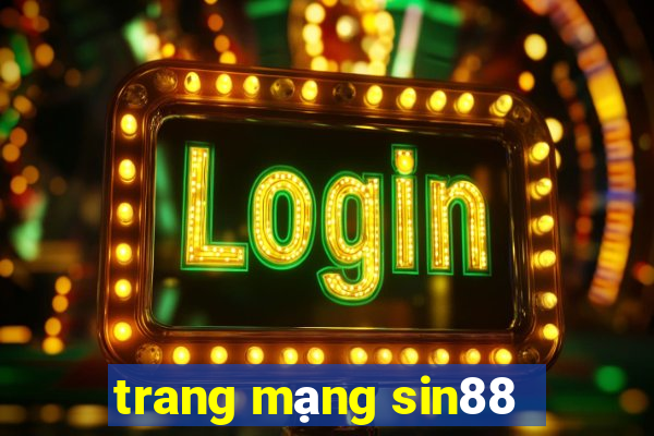 trang mạng sin88