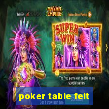 poker table felt