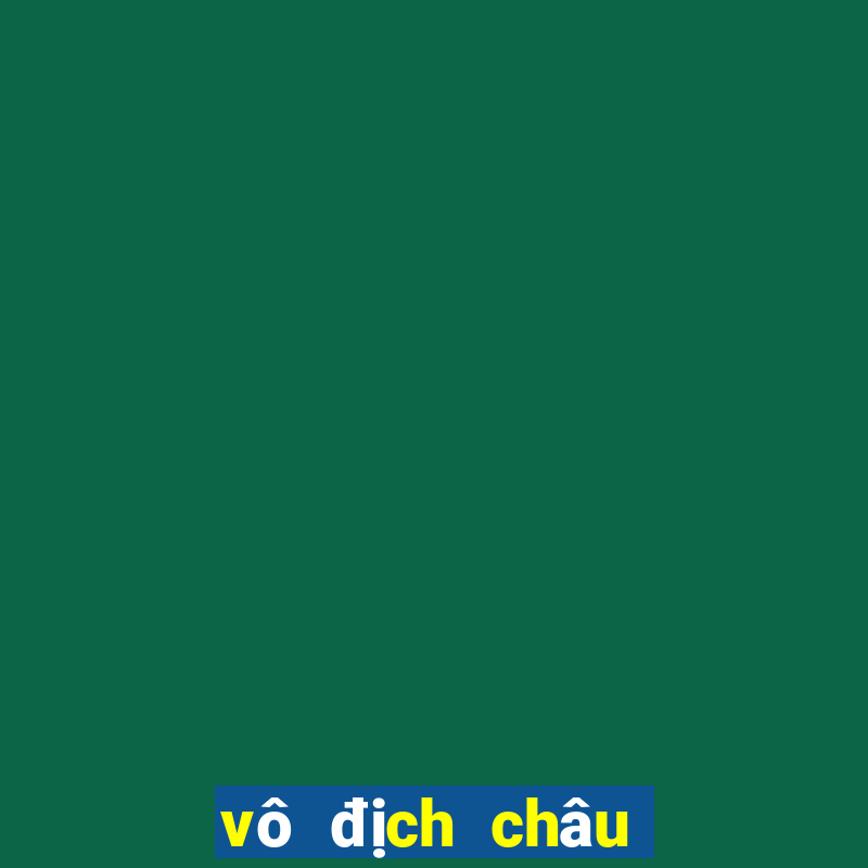 vô địch châu âu 2022