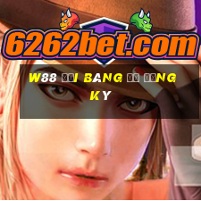 W88 Đại bàng đỏ đăng ký