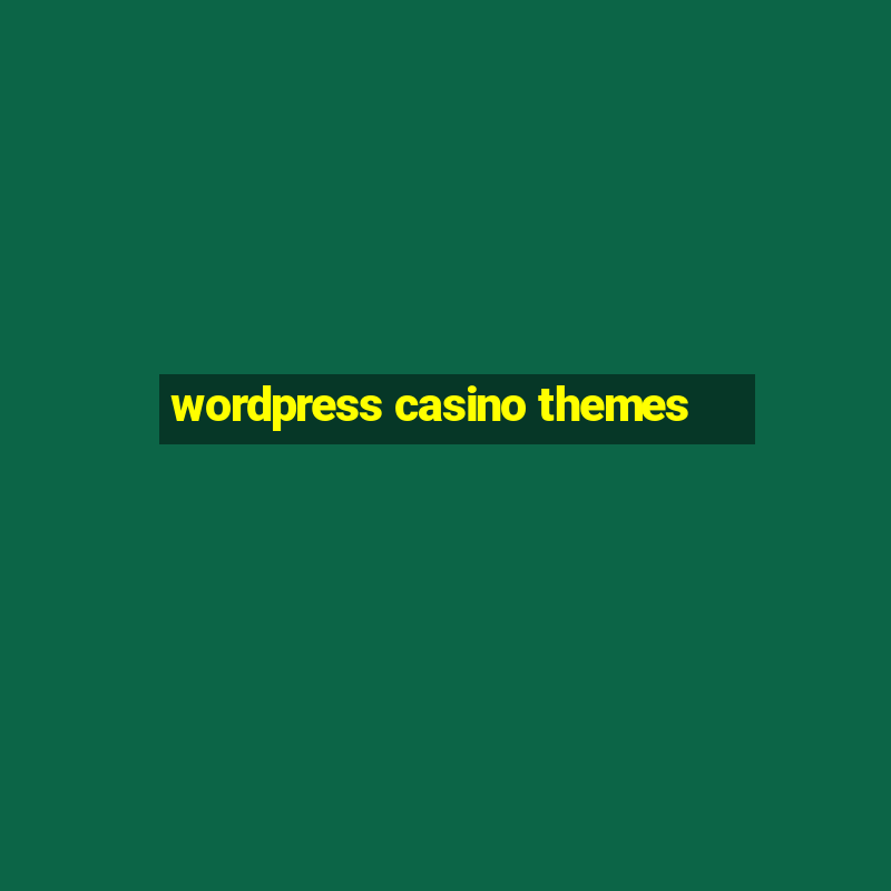 wordpress casino themes