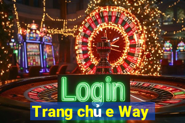 Trang chủ e Way