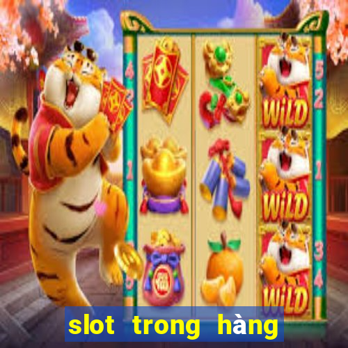 slot trong hàng không là gì