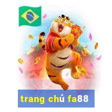 trang chủ fa88