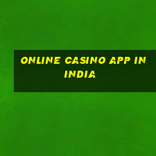 online casino app in india