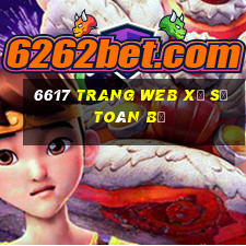 6617 Trang web Xổ số toàn bộ