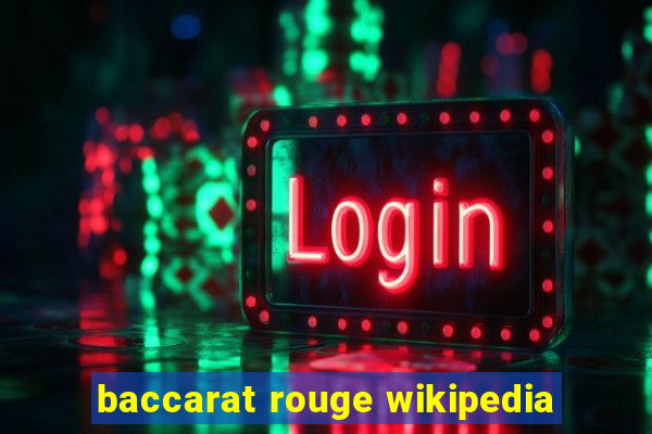 baccarat rouge wikipedia