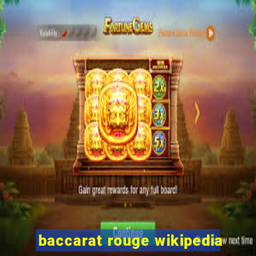 baccarat rouge wikipedia