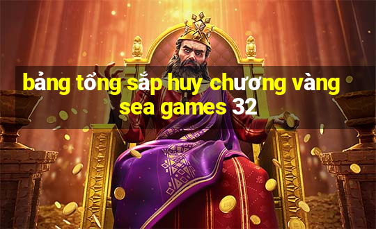 bảng tổng sắp huy chương vàng sea games 32