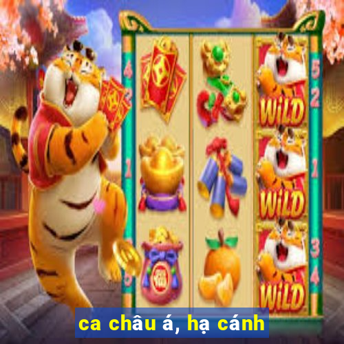 ca châu á, hạ cánh