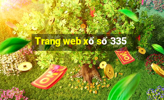 Trang web xổ số 335