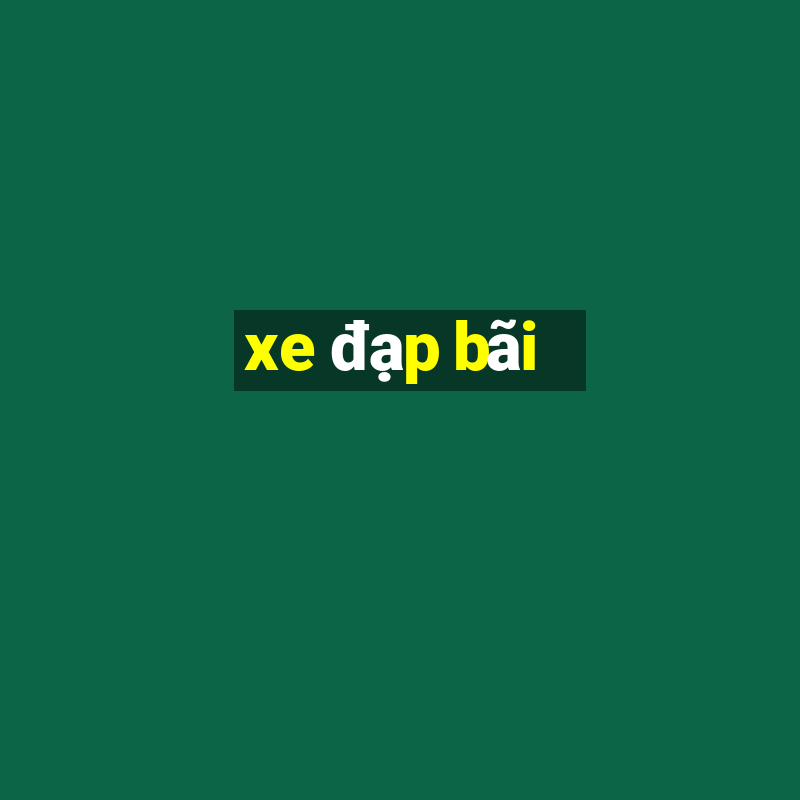 xe đạp bãi