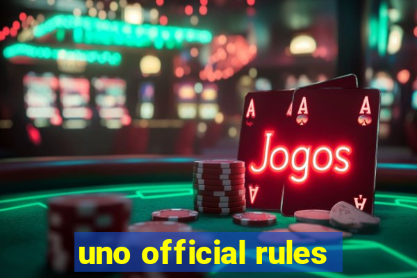 uno official rules