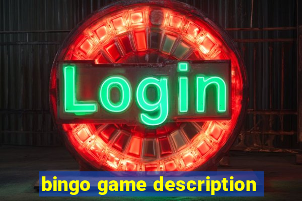 bingo game description