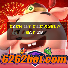 Cách đặt cược XSBL ngày 29