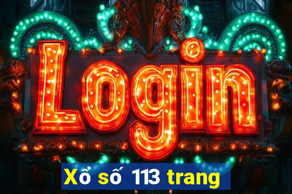 Xổ số 113 trang