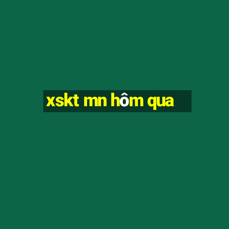 xskt mn hôm qua