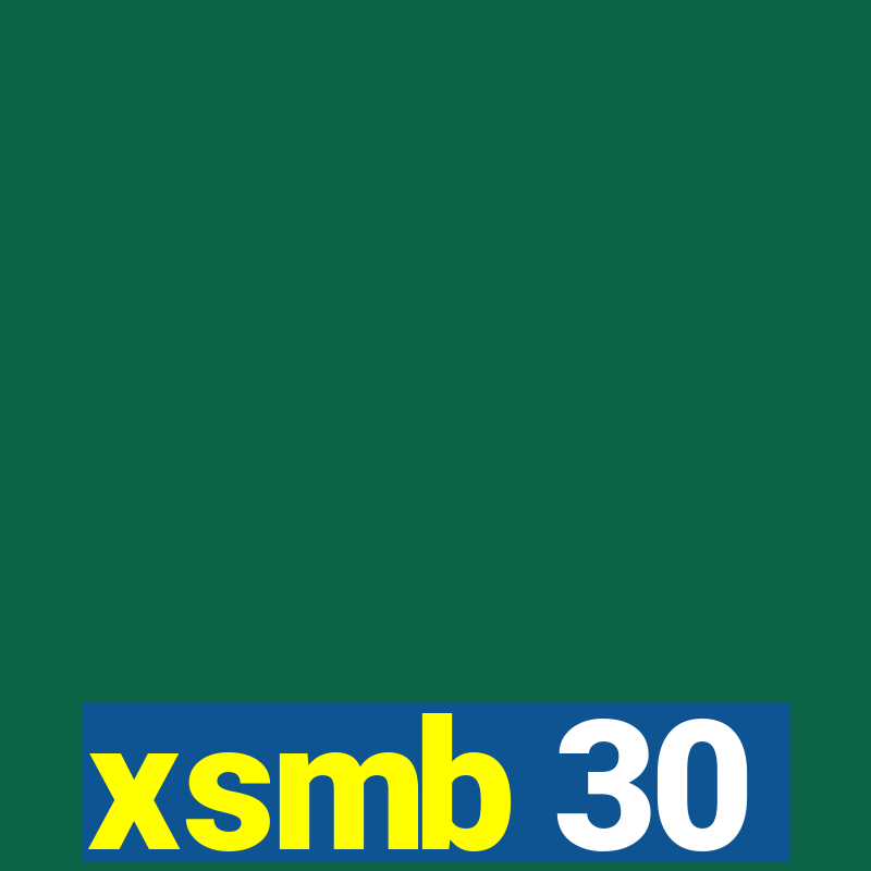 xsmb 30