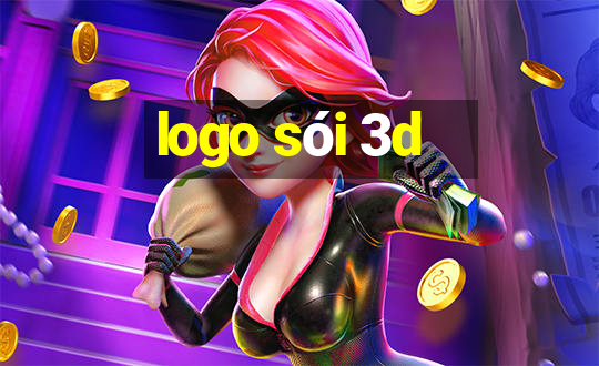 logo sói 3d