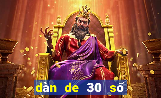 dan de 30 so khung 3 ngay