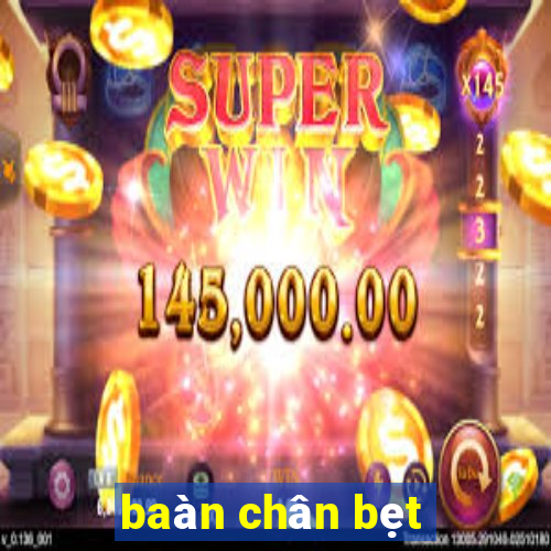 baàn chân bẹt