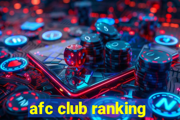 afc club ranking