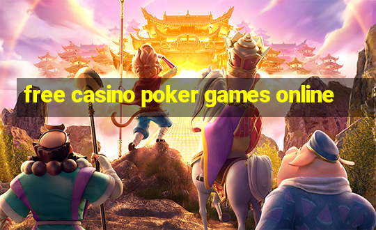 free casino poker games online