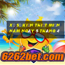 xổ số kiến thiết miền nam ngày 5 tháng 4