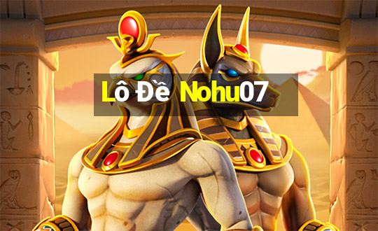 Lô Đề Nohu07